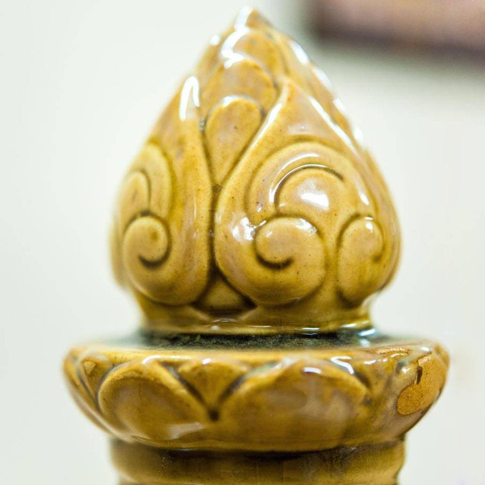 Hình tượng hoa sen trên gốm sứ Thanh Hải