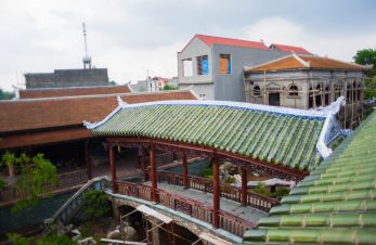 Nhà hàng sân vườn ở khu đô thị mới Việt Trì